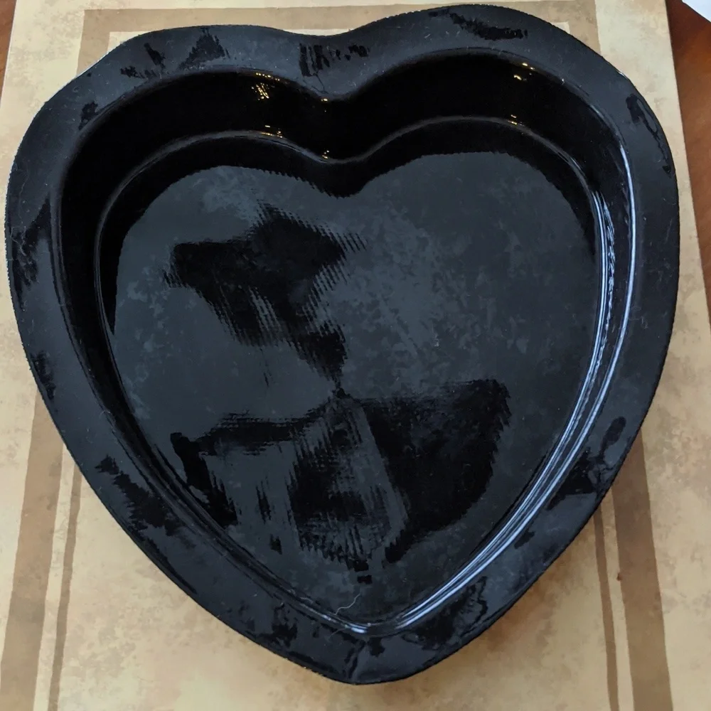 Demarle Flexipan Heart Baking Mould Dish Silicone HTF Excellent Condition